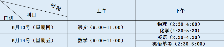 2020年成都市石室聯(lián)中蜀華分校初升高考試時(shí)間是否有調(diào)整？